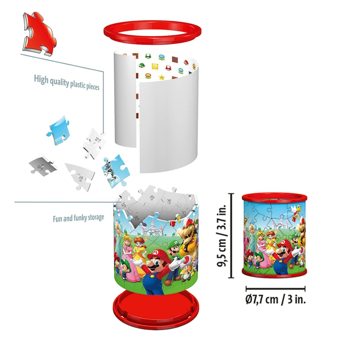 Puzzle Ravensburger Iceland: Kirkjuffellsfoss  3D (54 Piezas)